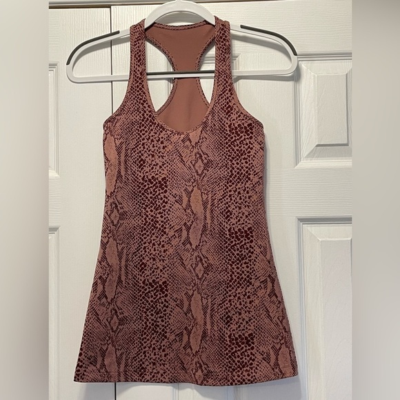 Lululemon Cool Racerback tank top in Desert
Snake Bark Berry Multi size 4 - Picture 3 of 9